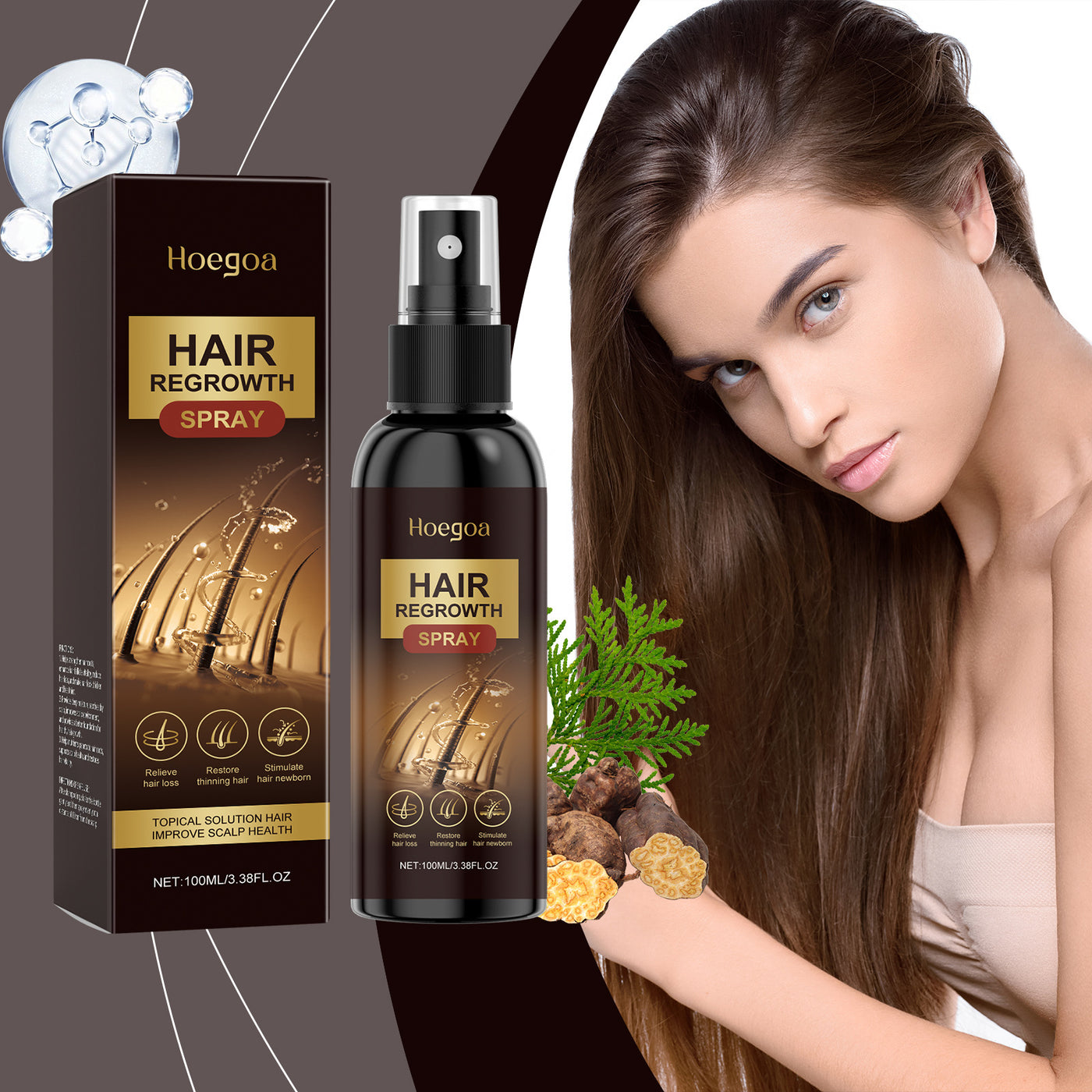 Hair Care Spray Gentle Moisturizing Dry